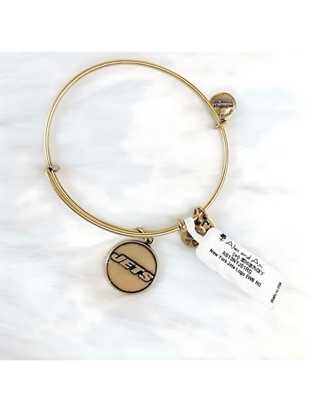 New...New York Jets NFL Logo Alex & Ani Bangle